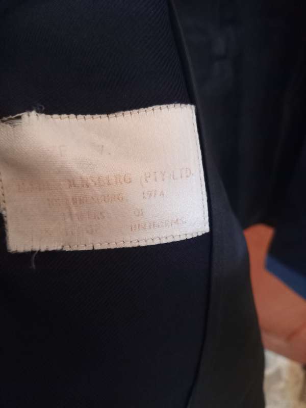 SAPS Chaplain Major to Colonel with Gorget Collar Patch