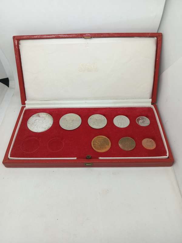 1971 Long Proof set No Gold