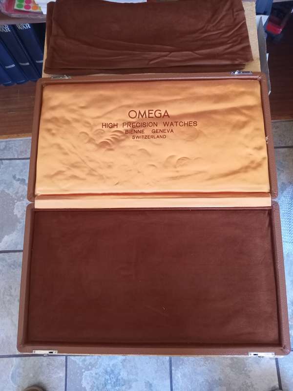 Original 1960's Omega Watch Display box