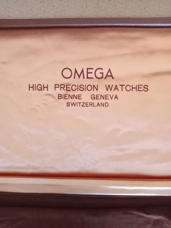 Original 1960's Omega Watch Display box