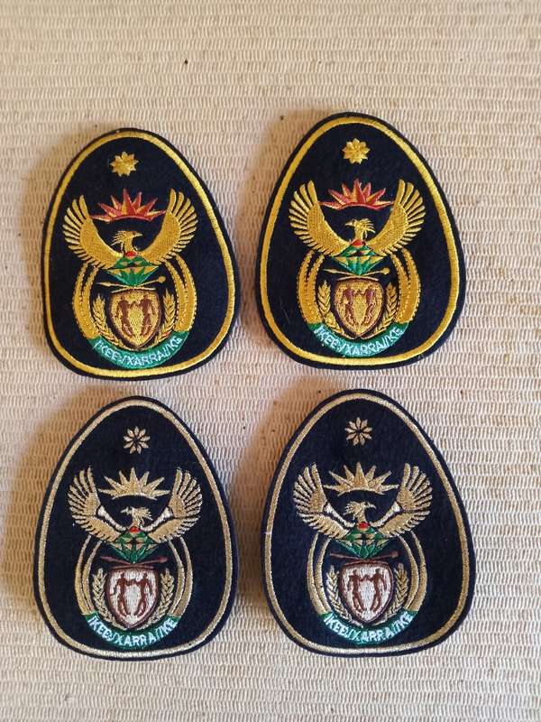 SADF Big Rank Badges Pairs