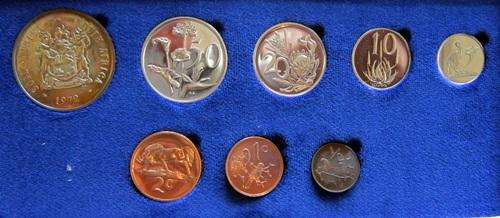 ## 1972 South Africa Short Proof Set ##