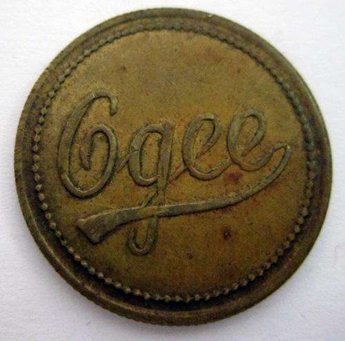 ## Ogee 2/- Token ** Hern's 720 Valued R150 ##
