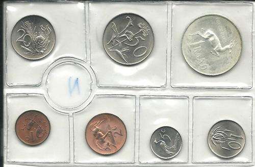 ## ** UNC Pack ** 1968 South Africa Afikaans UNC Set ##