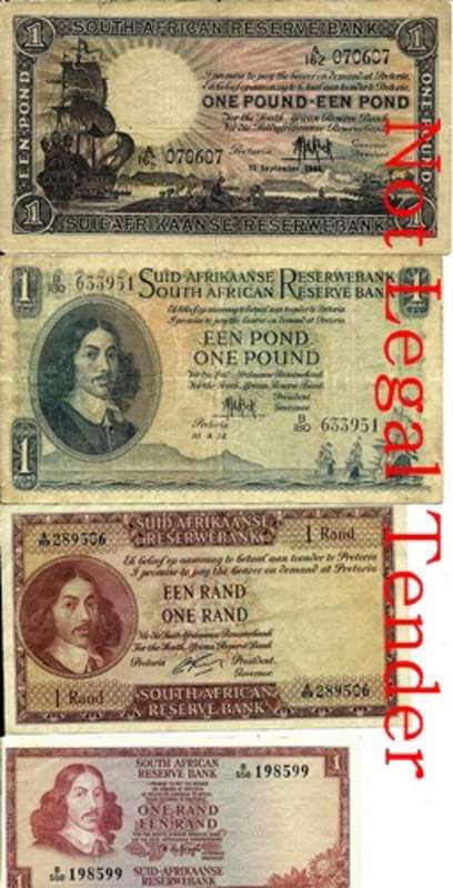 ## Collection ** Pound to R1 From MH de Kock to TW de Jongh ##