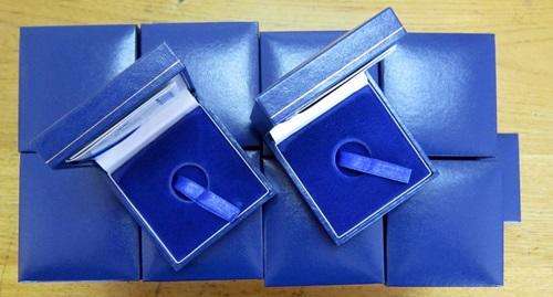 ## South Africa Blue 1/10th Empty Boxes ** Bid Per Box ##