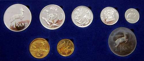 ## 1989 South Africa Short Proof Set ## Bid per Set