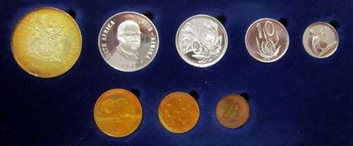 ## 1982 South Africa Short Proof Set ## Bid per Set
