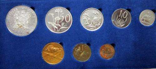 ## 1978 South Africa Short Proof Set ## Bid per Set