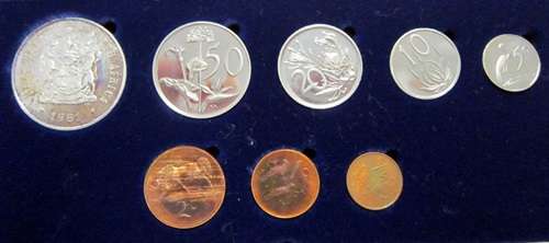 ## 1981 South Africa Short Proof Set ## Bid per Set