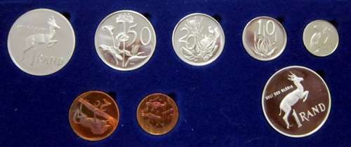 ## 1984 South Africa Short Proof Set ## Bid per Set