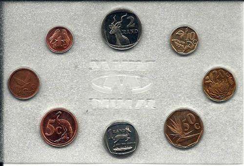 ## 1990 South Africa Mint Pack ## Bid per item