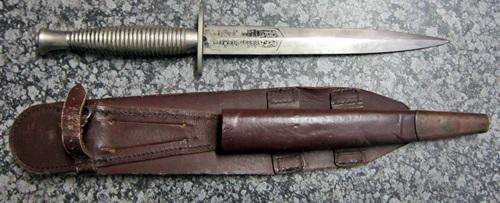 ## Wilkinson Sword Company   standard  3rd Pattern white Commando knife ##