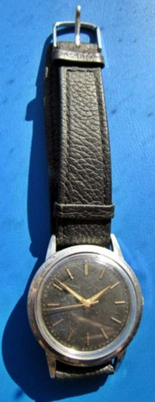 ## Black Faced Eterna Matic Men's Wrist Watch ** Working ##