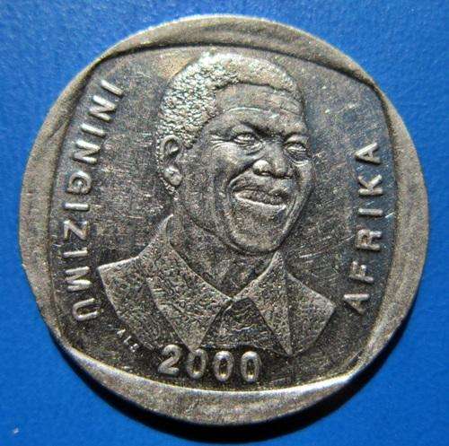 ## 2000 South Africa Smiling Mandela R5 ##