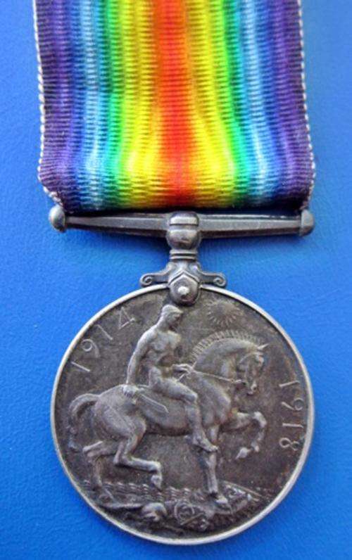 ## WWI Medal Awarded to Burg. C.A. Uys 1st Z.A.R. ##