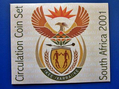 ## 2001 South Africa Circulation Coin Set ##