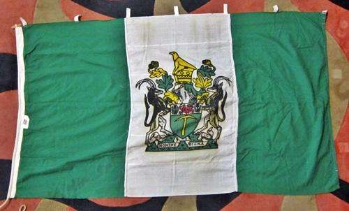 ## 1970-1979 Rhodesian Flag +/- 1.7m x 1m ##