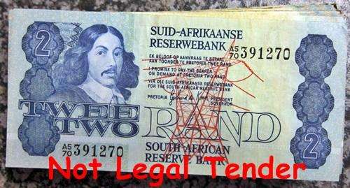 ## Collection of  VF-AU G.P.C. de Kock R2 Notes ** Bid per Note for the LOT##