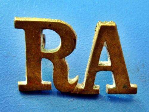 ## Royal Artillery Shoulder Title ##
