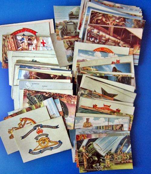 ## A Huge Collection of South African Defence Series Cigarette Cards ##