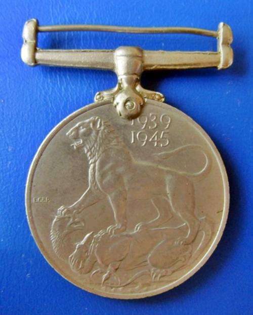 ## WWII 1939-1945 War Medal W.S. Janse Van Rensburg ##