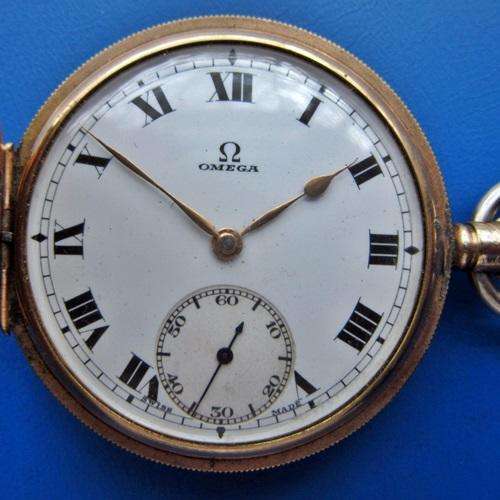 ## Omega Watch Company 15 Jewels Pocket Watch in Pristine and Working Condition ##