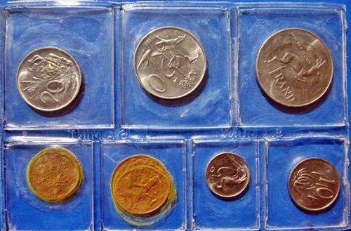 ## 1981 South Africa UNC Set/Mint Pack ##
