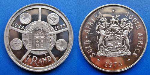 ## Proof 1974 South Africa Silver R1 ##