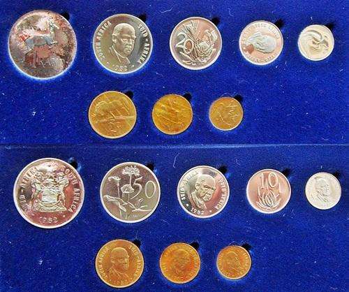 ## 1982 South Africa Short Proof Set ##