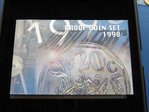 ## 1998 South African Proof Coin Set ##
