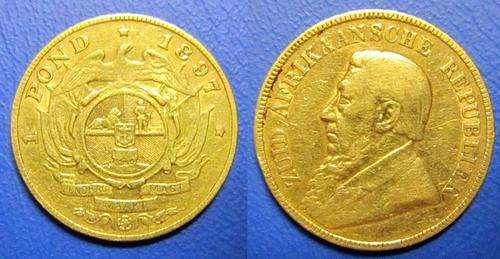 ## 1897 ZAR Gold 1 Pond ##
