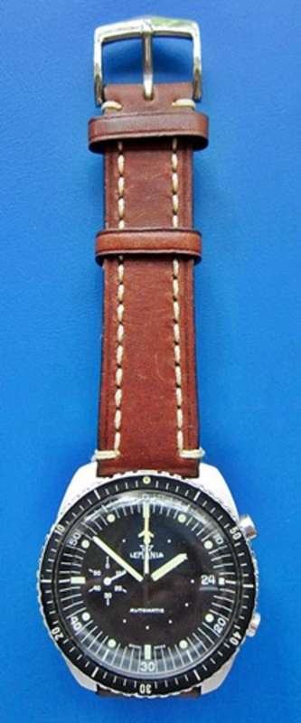 ## Military Issue Lemania Automatic Watch AF12138 ** keeps time. ##