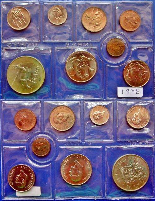 ## 1976 South Africa UNC Set/Mint Pack ##