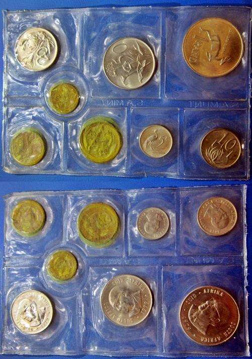 ## 1979 South Africa English UNC Set/Mint Pack ##