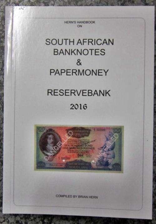 ## 2016 South African Banknote Catalog by Brian Hern ##