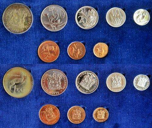 ## 1972 South Africa Short Proof Set ##