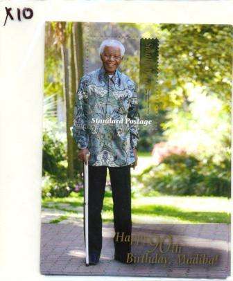 ## 90th Birthday Madiba Standard Postage  ##