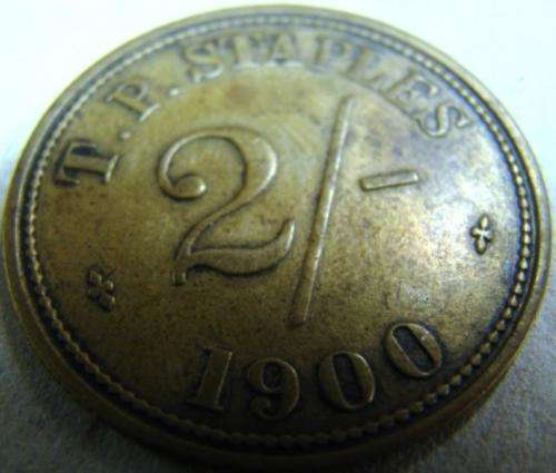 ## TP Staples 2/- token ##