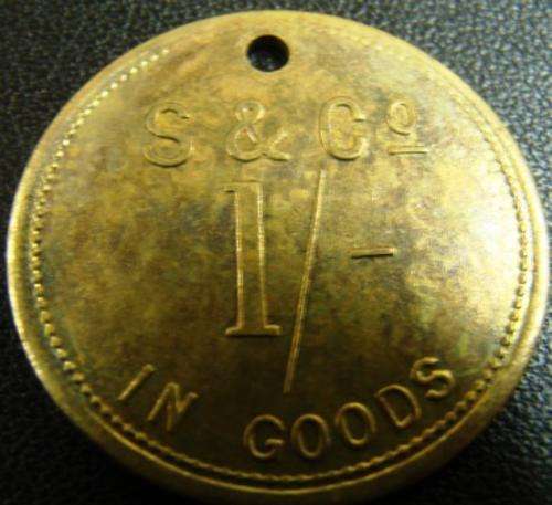 ### Strachan & Co 1/-  in goods ### Set 4