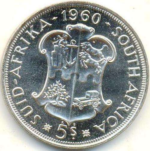 ## Union of  South Arfican 1960 Proof Crown ##