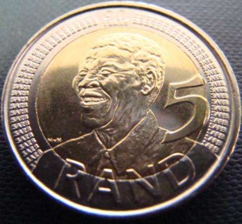 ## Uncirculated 2008 Mandela Birthday R5 ## All will grade UNC"S