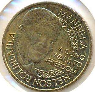 ##  Mint Of Norway  Scoin Shop Free Mandela 1976 - 1980 Token ##