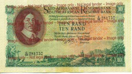 ## G Rissik Ten Rand Banknotes ##