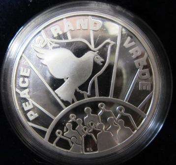 ##Proof SA 1993 Peace R2 in SAM box ##