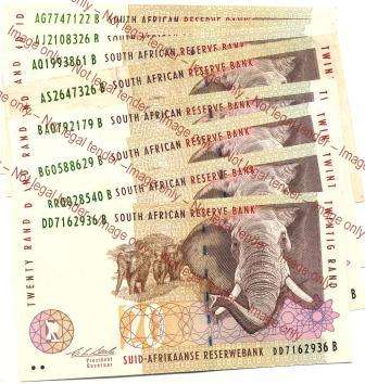 ## SA  CL Stals R20 note  ## Some Unc