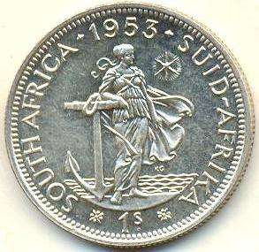 ## 1953 Proof Shilling ##