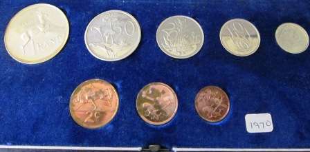 ##  1970  Proof set   ##