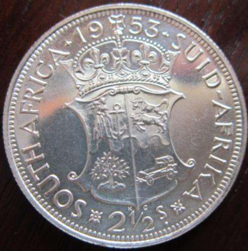## Proof 1953 2/6 Shilling ##