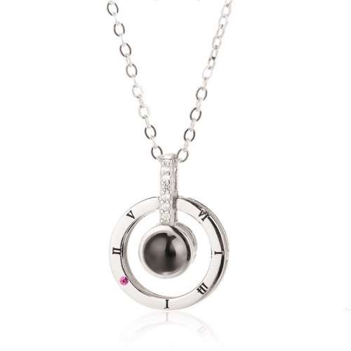 "I love you" in 100 languages necklace